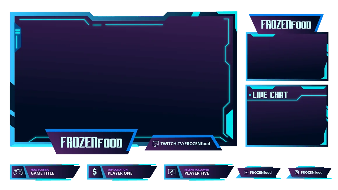 frozen twitch overlay