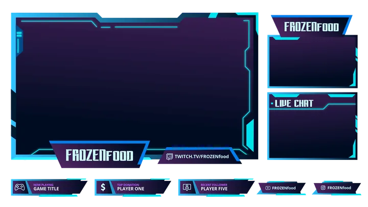 frozen twitch overlay