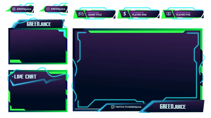 green overlay twitch